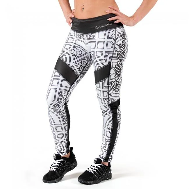 Today’s Special Gorila Wear Pueblo Tights - Black-White