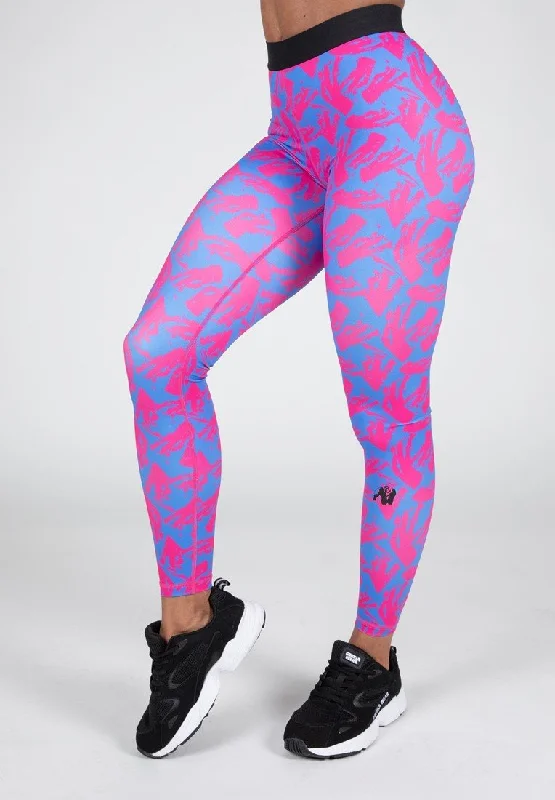 Big Discounts Gorilla Wear Colby Leggings - Blue/Pink