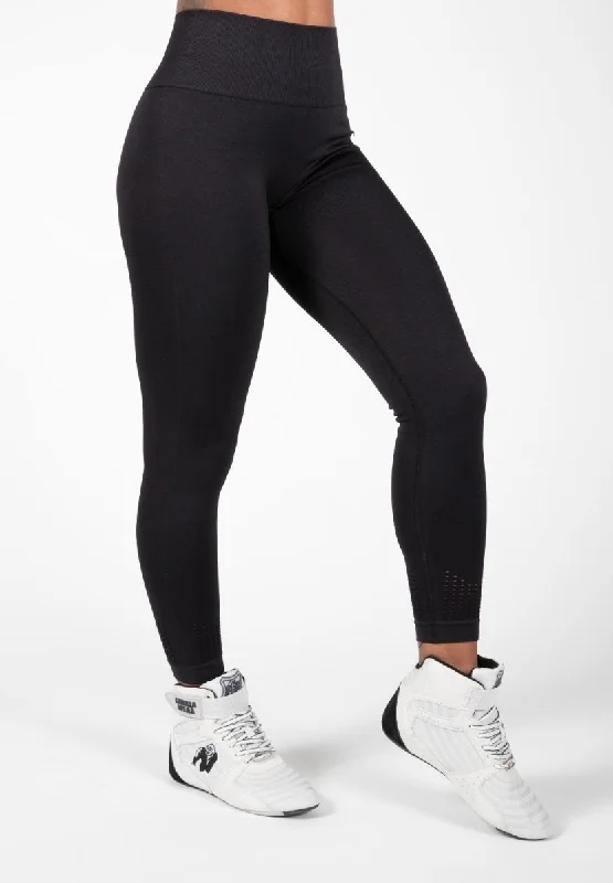 Flash Deals Gorilla Wear Neiro Seamless Leggings - Black