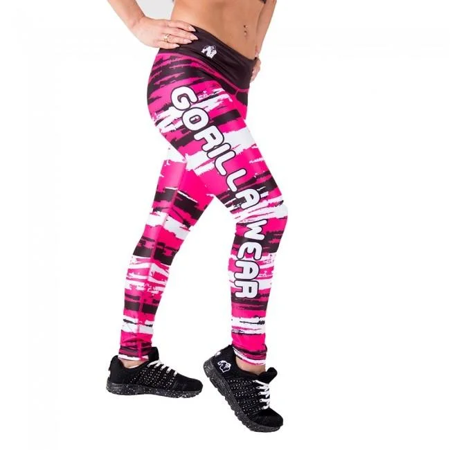 Stock Up and Save Gorilla Wear Santa Fe Tights - Pink