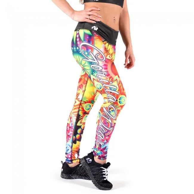 Price Drop Gorilla Wear Venice Tights - Multicolour Mix