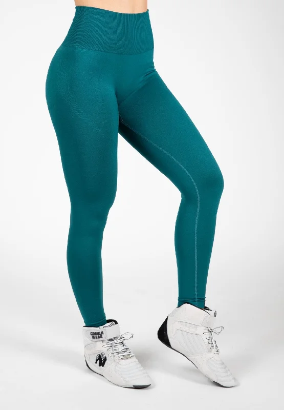 Limited Time Discount Gorilla Wear Yava Seamless Leggings - Green