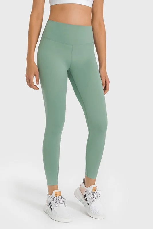 Deal Mania High Waist Ankle-Length Yoga Leggings