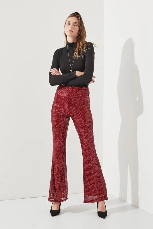 Best Bargains Highwaist Sequin Pants