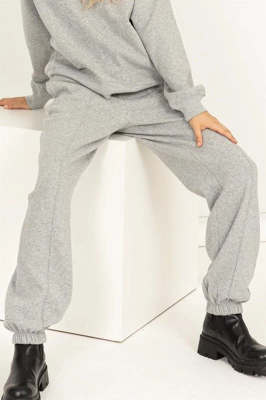 Exclusive Savings HYFVE Cute Take High-Waisted Pintuck Sweatpants