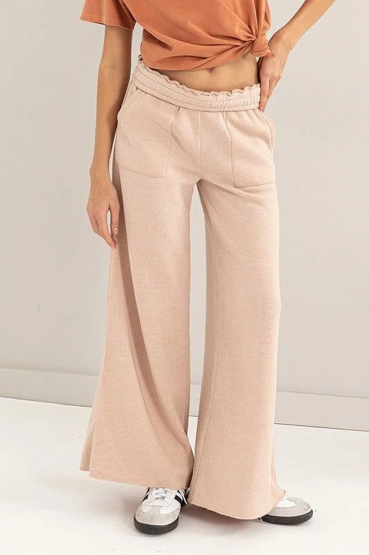 Price Drop Alert HYFVE High Rise Wide Leg Drawstring Pants