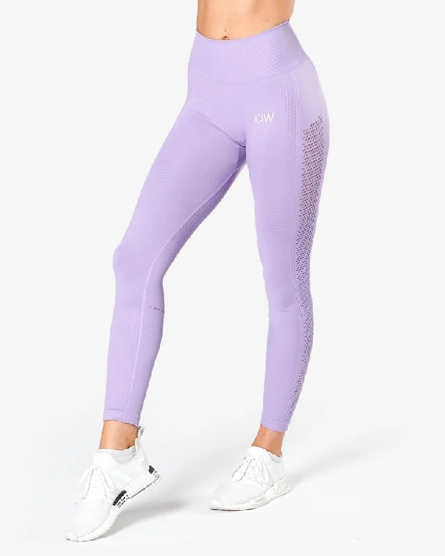Amazing Deals ICIW Dynamic Seamless 7-8 Tights - Light Lilac