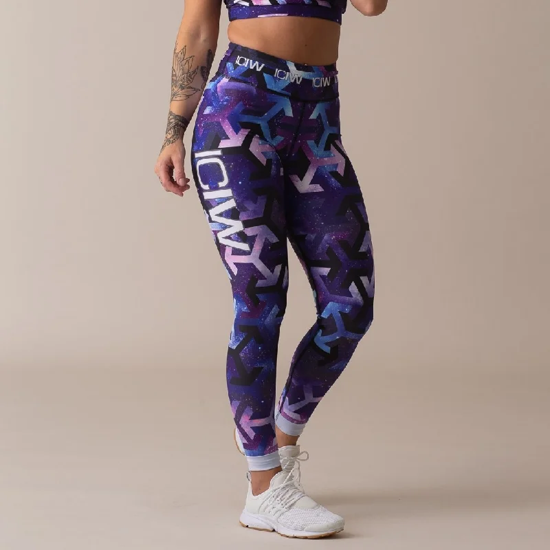 Act Fast ICIW Maze Tights - Purple