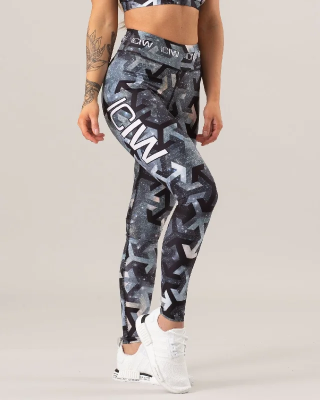 One-DAY Sale ICIW Maze Tights - Shine