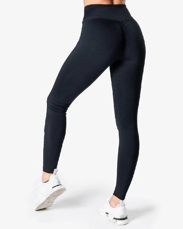 Bargain Blast ICIW Scrunch Tights - Black