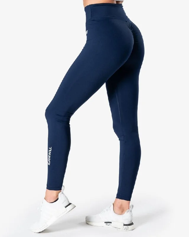 Price Fest ICIW Scrunch Tights - Navy