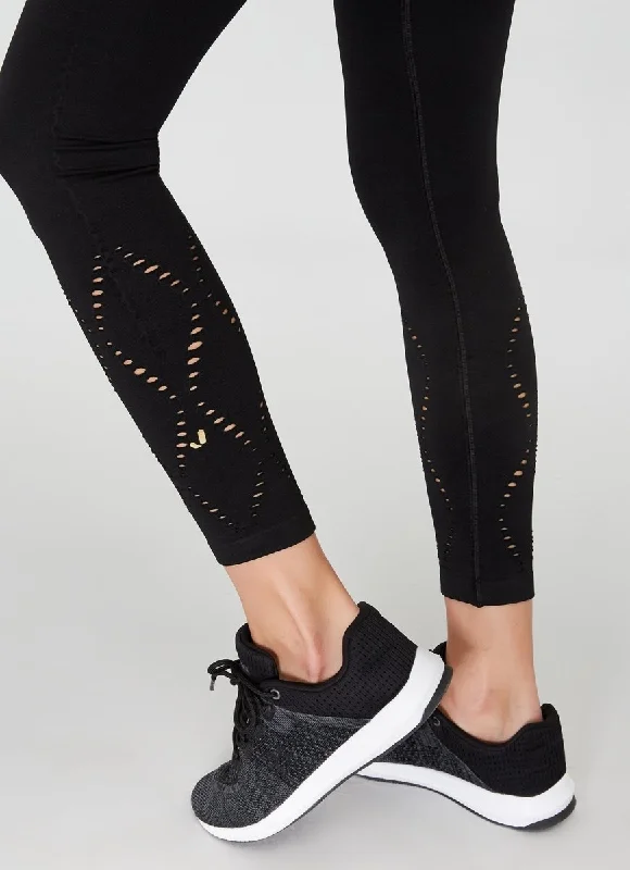 Bargain Blast Jerf Naples Econyl Seamless Leggings - Black