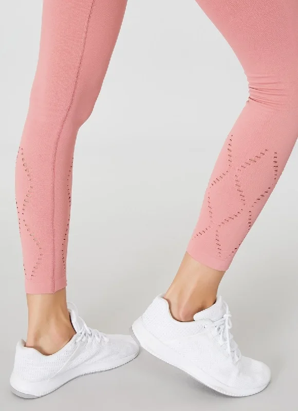 Deal Explosion Jerf Naples Econyl Seamless Leggings - Pink