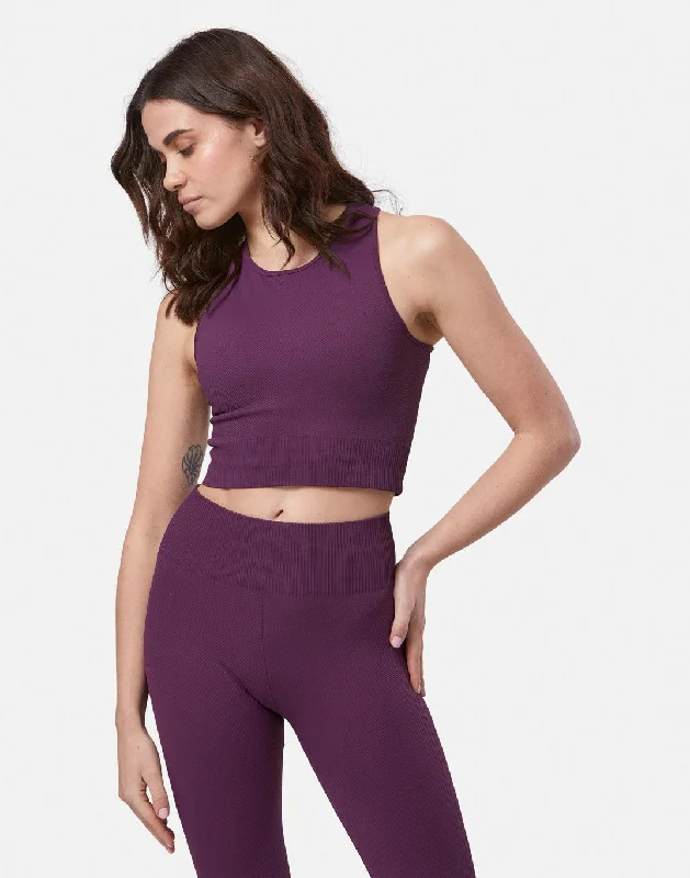 Buy More, Save More Lotus Chevron Bra in Sangria