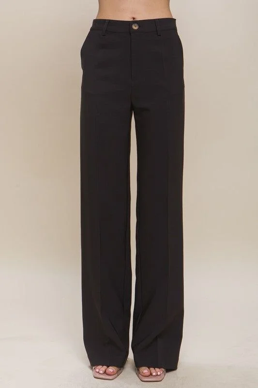 Closeout Love Tree Formal Straight Leg Blazer Pants
