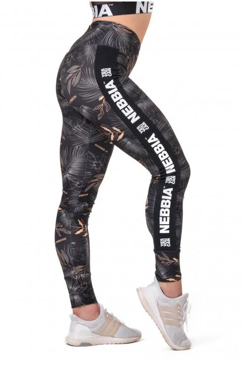 Hurry In Nebbia High-Waist Performance Leggings 567 - Volcanic Black