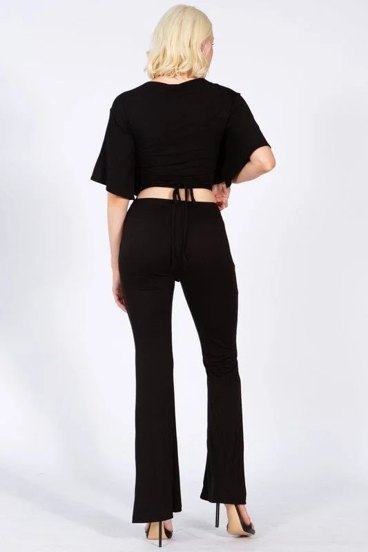 Must-Have Deals Pants with straps to tie around the waist