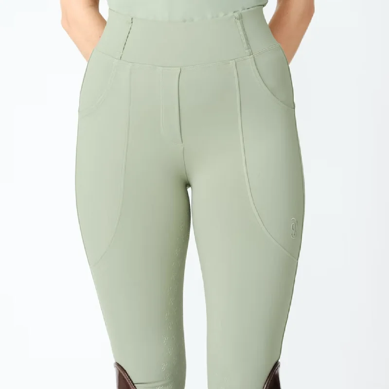 Overstock Sale PS of Sweden Khaki Green Juliette Riding Tights