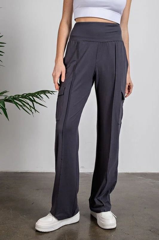 Closeout Sale Rae Mode Butter Straight Leg Cargo Pants
