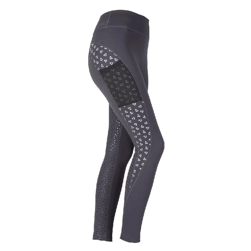 Year-End Sale Shires Aubrion Coombe Full Grip Ladies Riding Tights