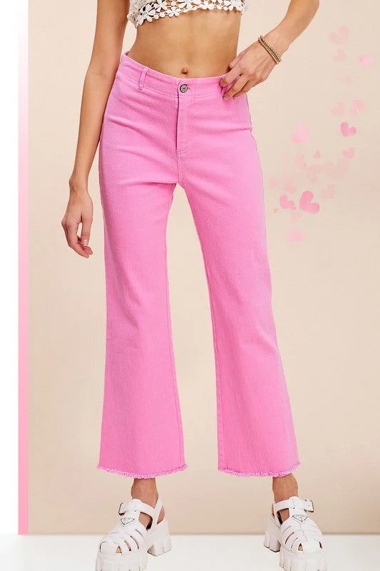 Price Cut La Miel Soft Washed Stretchy High Rise Pants