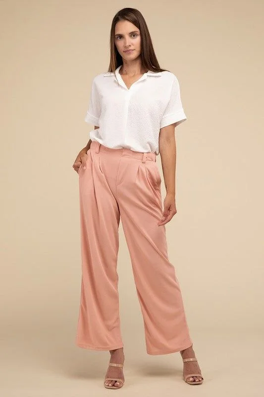 Special Offer Lilou Waffle Trouser Pants