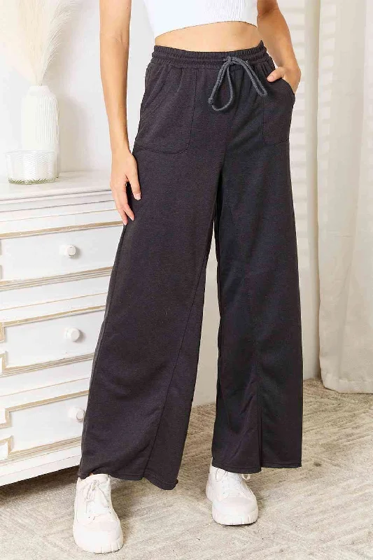 Markdown Madness Wide Leg Pocketed Pants