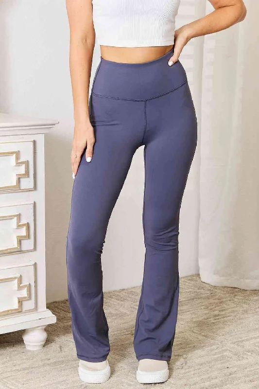Doorbuster Deal Wide Waistband Bootcut Sports Pants