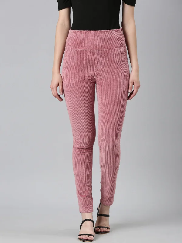 Special Buy Women Solid Slim Fit Mauve Jegging-LT-J-23048-Mauve