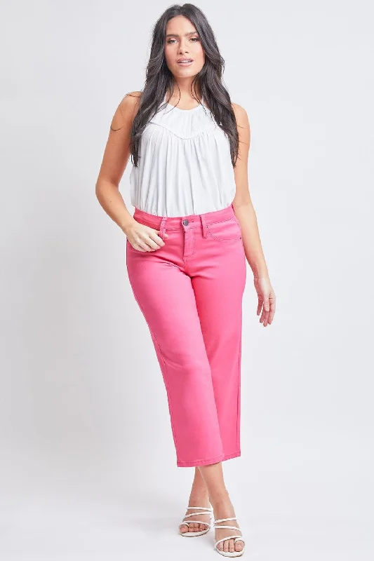 Markdown Madness YMI Jeanswear Mid-Rise Hyperstretch Cropped Straight Pants