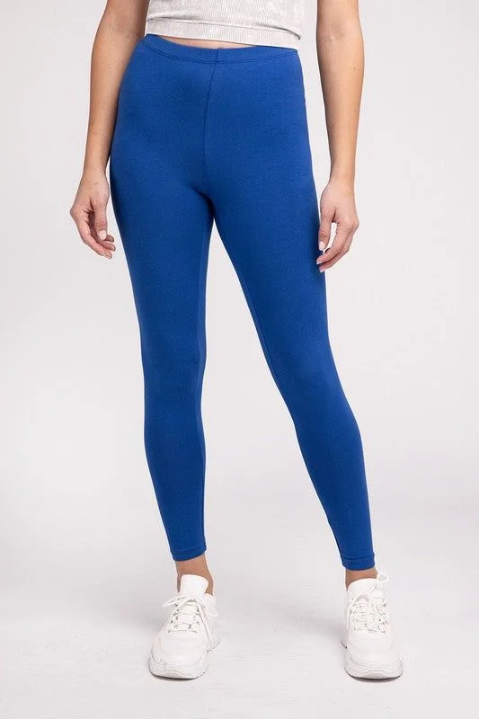 Mega Sale ZENANA Premium Cotton Full-Length Leggings