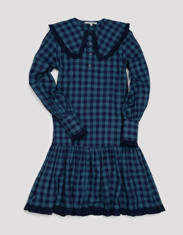Year-End Sale ophelia & indigo gracie large collar dress