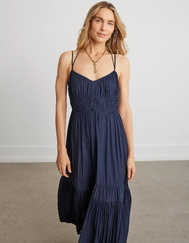 Year-End Clearance unsubscribed strappy shirred dress
