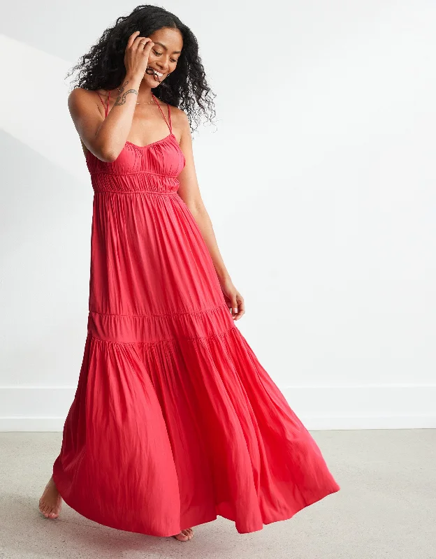 Early Bird Discount unsubscribed strappy shirred dress