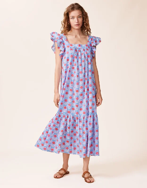 Act Now ophelia & indigo flora dress