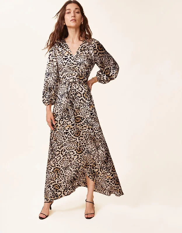 Limited Time Offer unsubscribed silk wrap dress