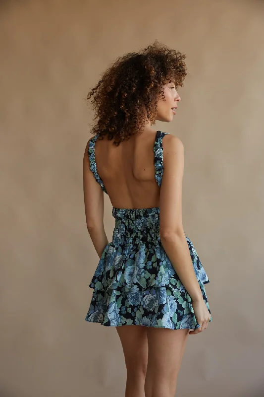 Big Savings Abigail Floral Open Back Romper