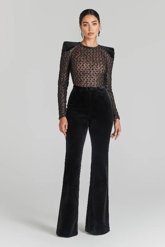 Amazing Deals Amanda Black Jumpsuit