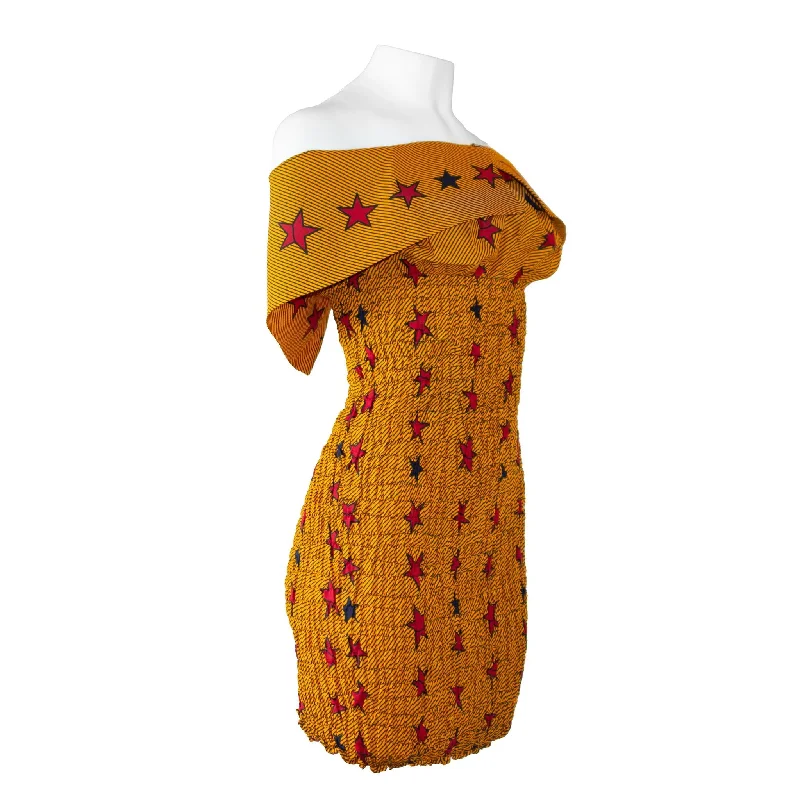 Lowest Price Ankara Off- Shoulder Dress
