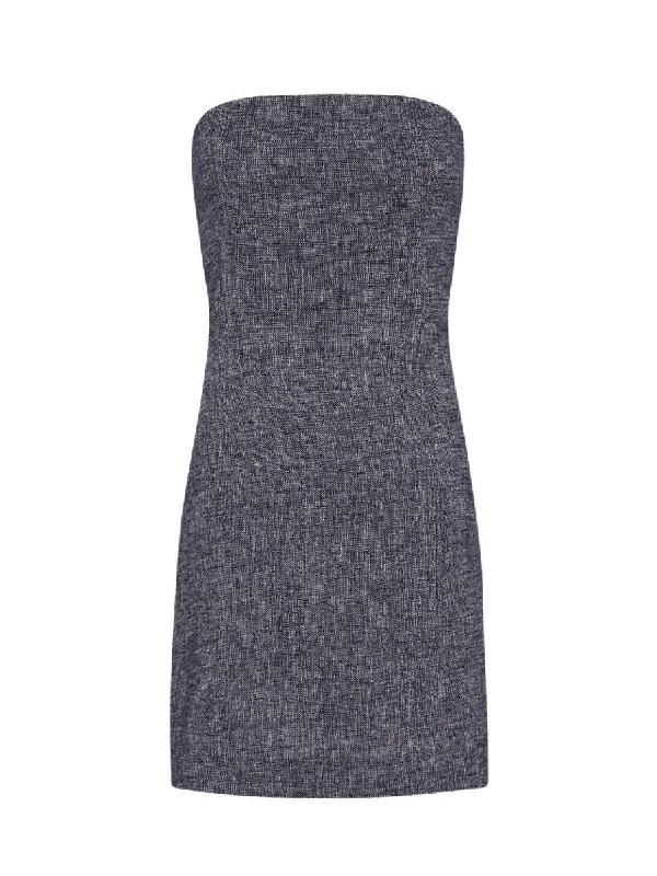 Mega Sale Anna Mini Dress Navy Marle