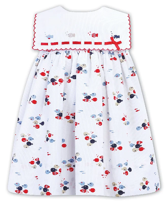 Final Markdown Fish Print Dress