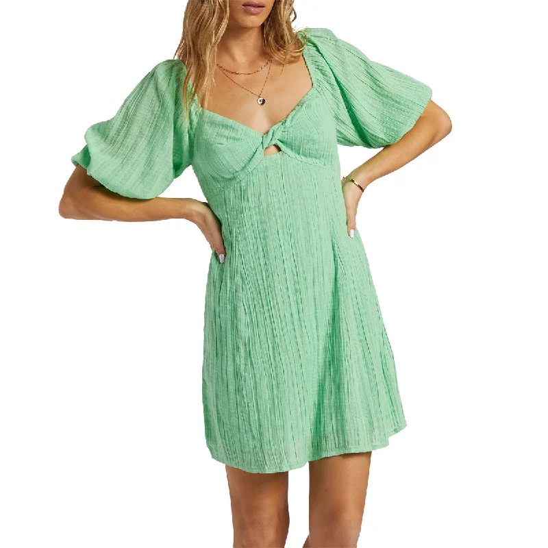 Fantastic Offers Billabong Women's Sol Puff Sleeve Mini Dress