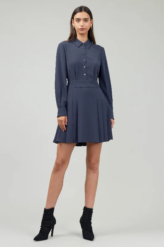 Blowout Deals BUTTON DOWN FIT N FLARE DRESS