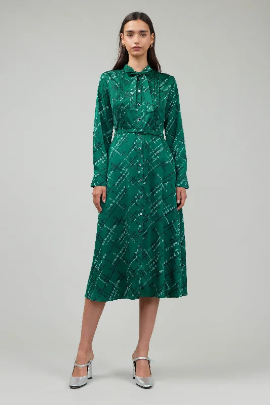Crazy Savings BUTTON DOWN MIDI DRESS