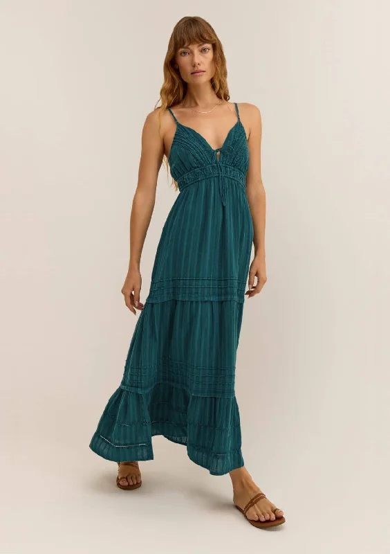 Year-End Sale Divinity Midi Dress - Dragonfly