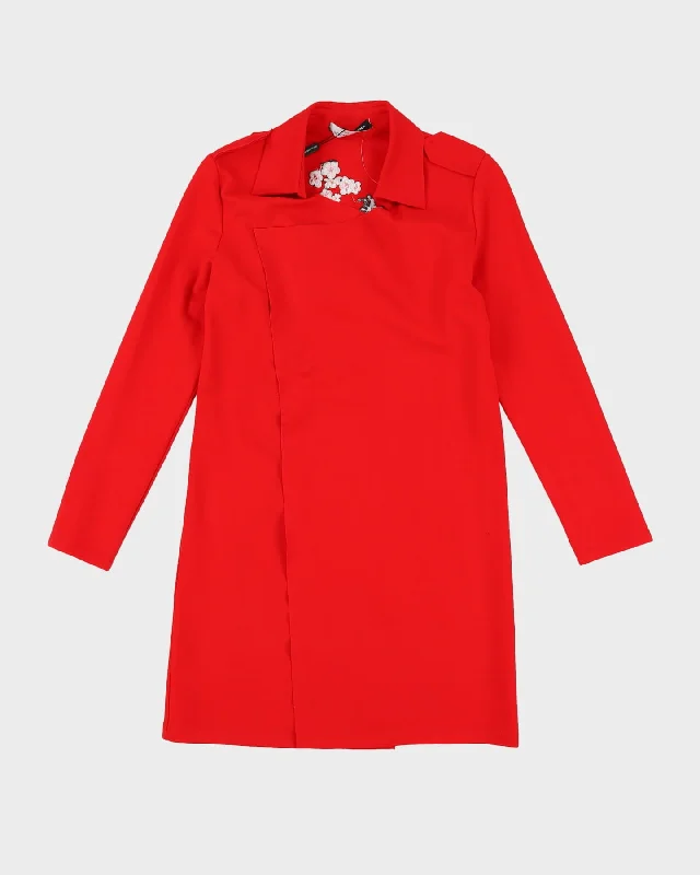 Unbeatable Prices Dolce & Gabbana Red Koi Karp Embroidered Red jacket - S