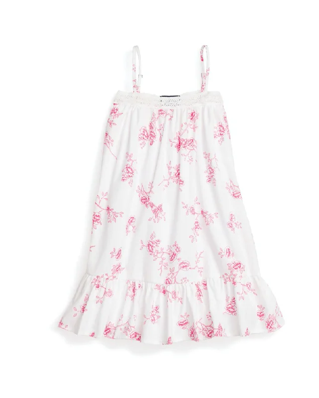 Steals and Deals English Rose Floral Lily Nightgown