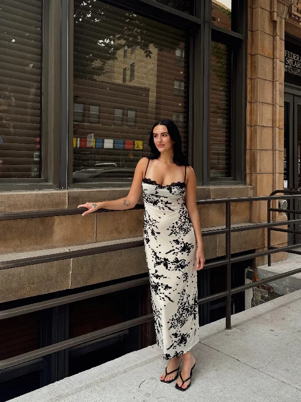 Now or Never Floral Layered Dress
