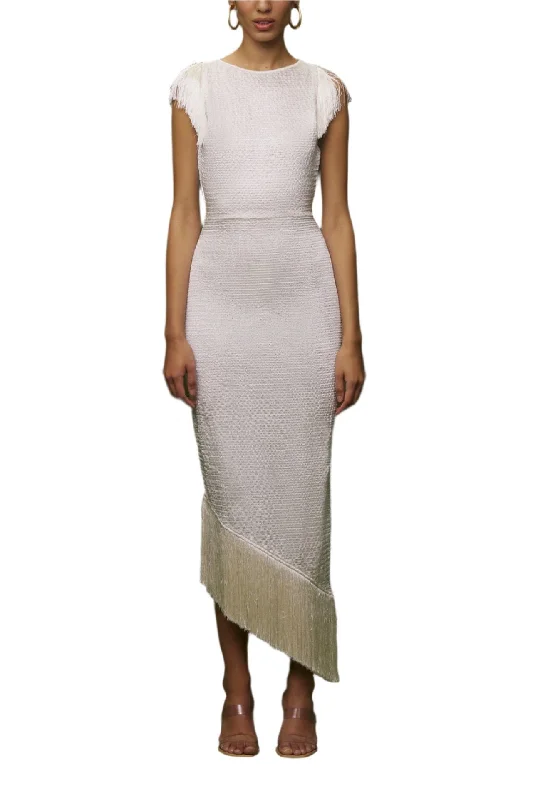 Early Bird Discount FRANCESCA DRESS IVORY