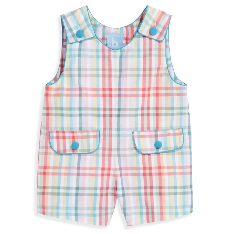Price Meltdown Front Pocket John John- Island Check